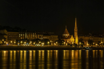 Fototapeta premium Night Budapest