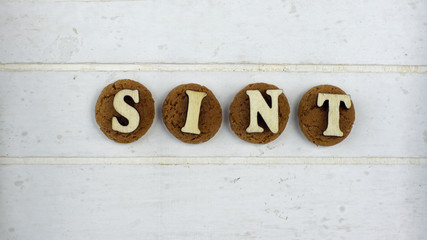 ginger nuts for Sinterklaas celebration
