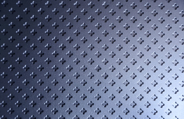 Perforated Stainless Steel Sheet Texture