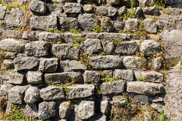 old stone wall