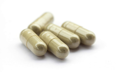 Herbal medicine in the capsule