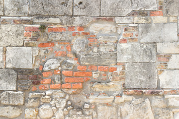 Background of stone wall texture photo