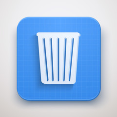 Trash Mail Icon Vector illustration