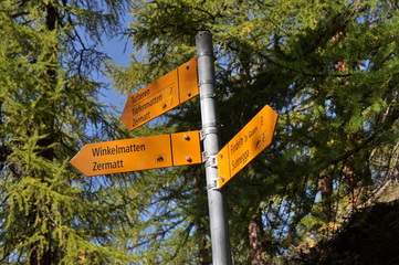 Sunnegga,スネガ,ハイキング