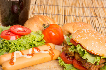 Classic Big hamburger