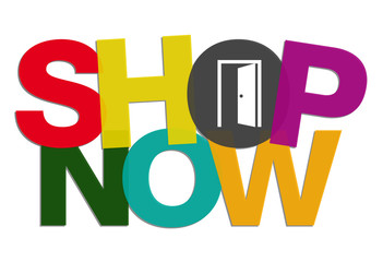 Online Shopping Button - Shop Now