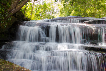 Fototapeta na wymiar waterfall in National park,Thailand