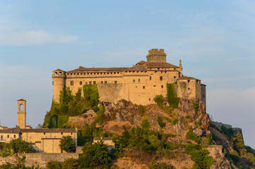 Fototapeta premium Castle of Bardi, Italy