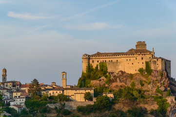Fototapeta na wymiar Castle of Bardi, Italy