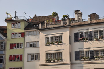 チューリッヒの街