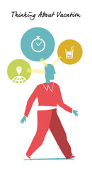 Preparazione per la vacanza