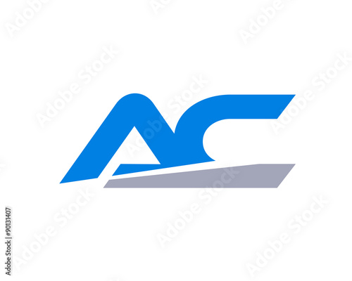 "AC Letter Logo modern" Stock image and royalty-free ...