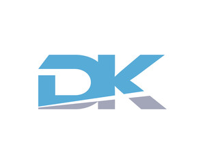 DK Letter Logo Modern