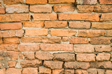 Old brick wall texture background