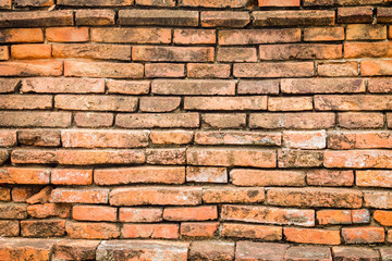 Old brick wall texture background