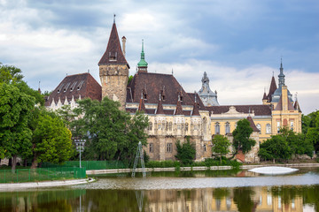 Fototapeta na wymiar Vajdahunyad castle - Budapest - Hungary