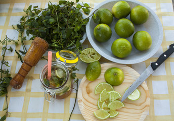 ingredientes para preparar mojito