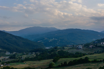 Fototapeta premium Italian mountains landscape