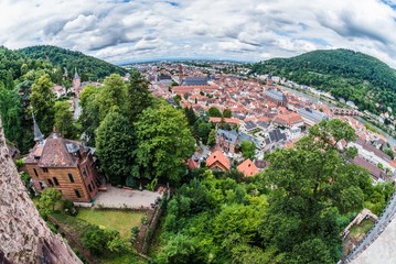 Fototapeta na wymiar heidelberg, one of germanys most historic cities