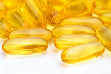 Close-up Fish oil omega3