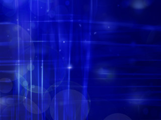 Obraz premium Blue abstract background with light lines
