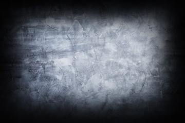 Hallowen texture. Old cement wall in the night.