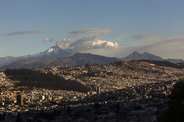Cotopaxi volcano eruption