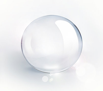 empty glass ball