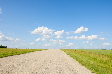 Empty road in a countryside