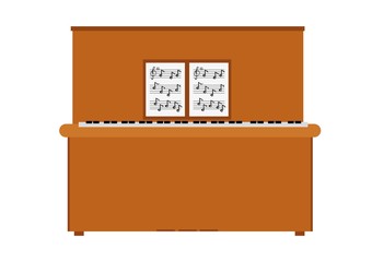 nuty,muzyka,pianino,fortepian © monikakosz