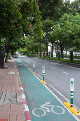 Obraz premium Bike Lane
