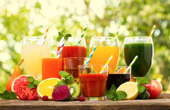 Fruit and vegetables juices
