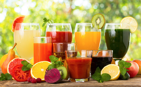Fruit and vegetables juices