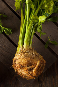 Raw Organic Celery Root