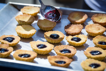  homemade blueberry pie