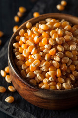 Raw Organic Yellow Popcorn