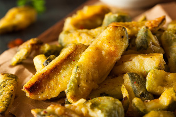 Homemade Fried Zucchini Fries