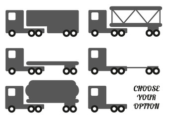 Vector transport trucks
