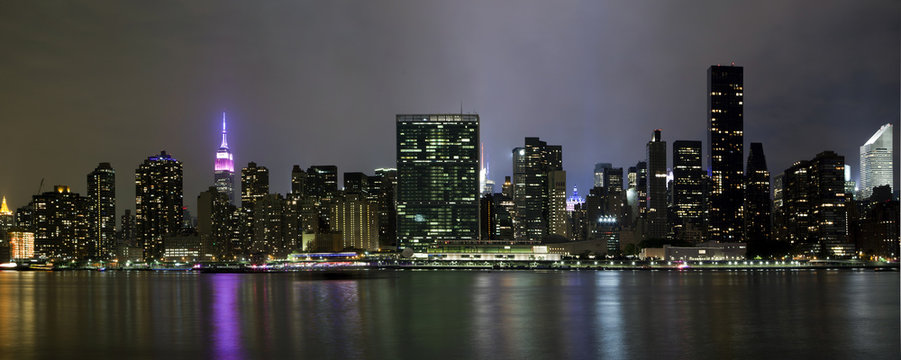 Panoramic photo Manhattan