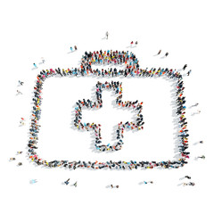 people   first aid kit medicine