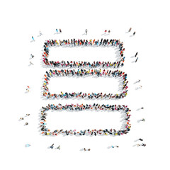 people shape  abstract symbol