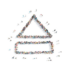 people  shape element  play