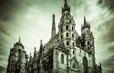 Zelfklevend Fotobehang St. Stephen's Cathedral in Vienna © Maciej Czekajewski