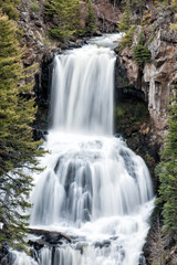 Obraz premium Undine Falls, Yellowstone