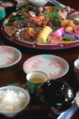 Fototapeta na wymiar おせち料理 / Japanese New Year's dishes