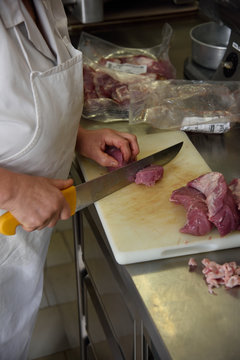 chef cucina cucinare macellaio macelleria carne
