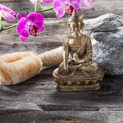 ambiance for detox treatment with Buddha in mind