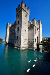 Festung Sirmione am  Gardasee