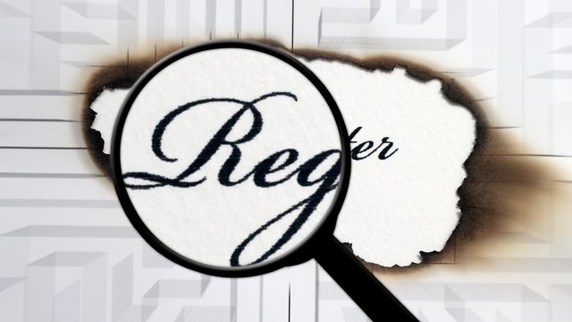 Search for register 