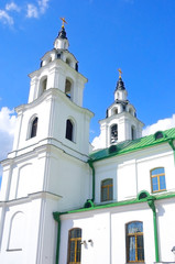 Fototapeta na wymiar Cathedral of Holy Spirit in Minsk.